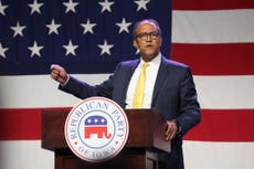 GOP White House hopeful Will Hurd booed off stage for saying Trump is running to stay out of prison