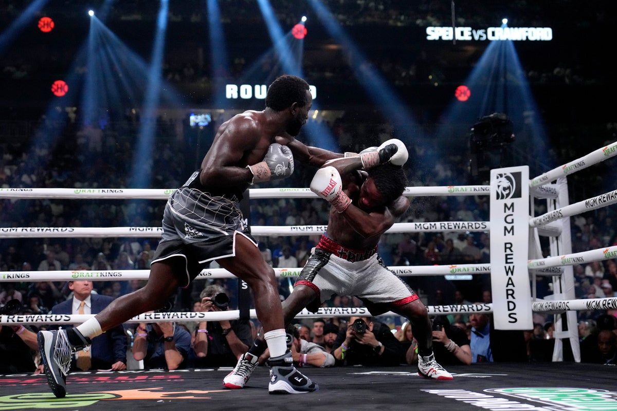 Terence Crawford undisputed champion after TKO victory over Errol Spence Jr