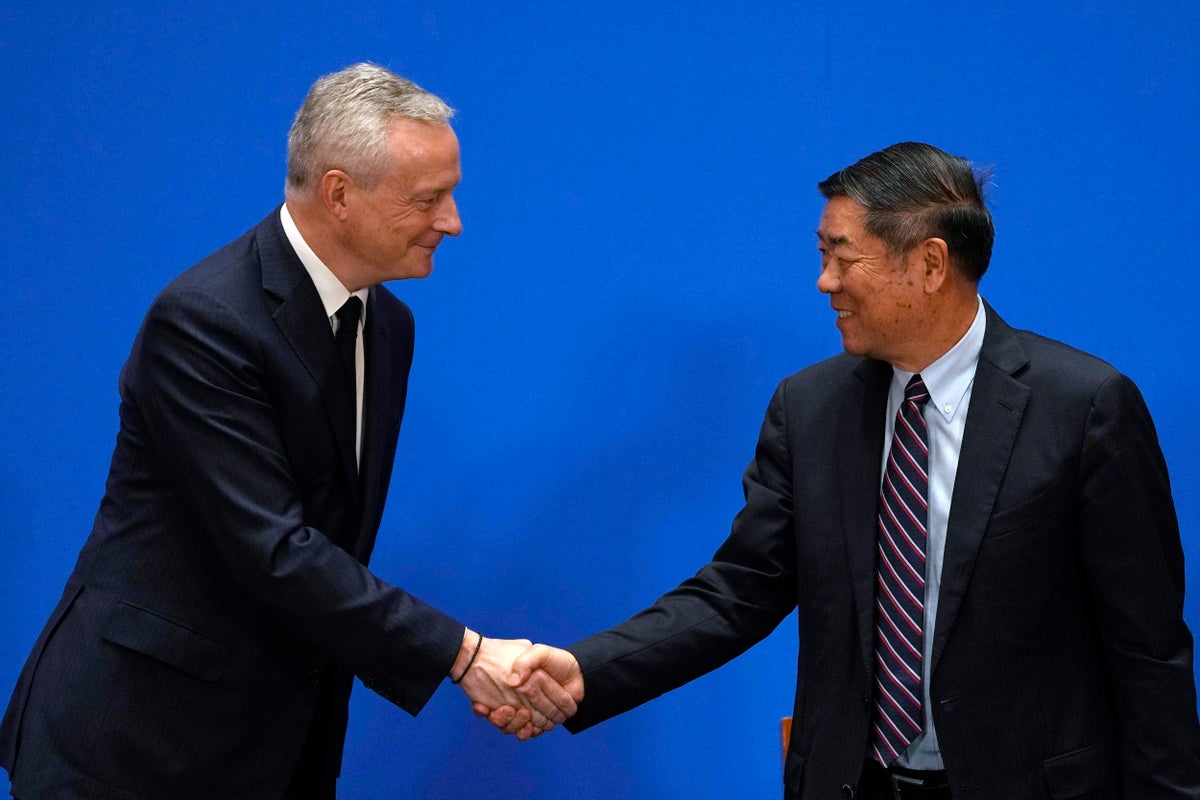 France’s Le Maire presses China on market access and lobbies for electric car investment