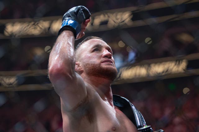 <p>Justin Gaethje won the ‘BMF’ title by stopping Dustin Poirier at UFC 291</p>