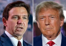 Ron DeSantis says Trump’s abortion remarks show ‘the danger’ in re-electing him