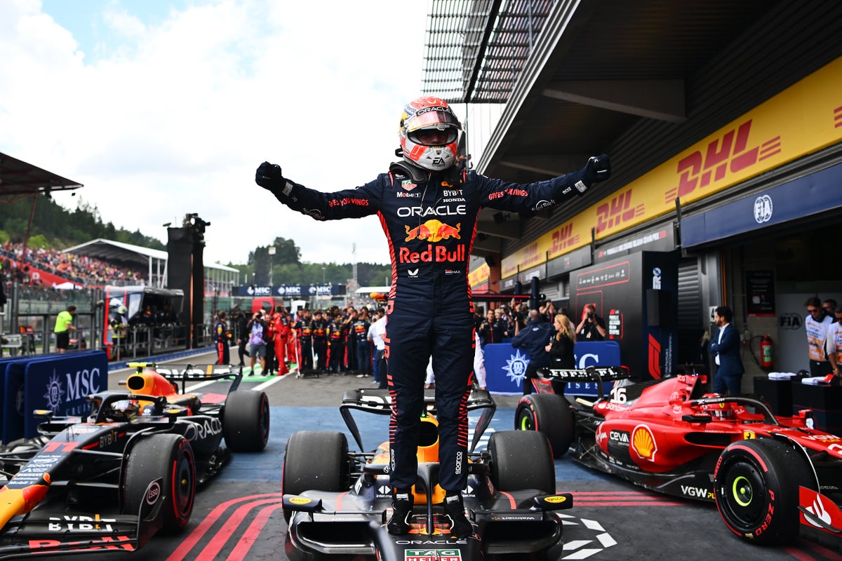 Max Verstappen extends invincible streak with victory at Belgian Grand Prix