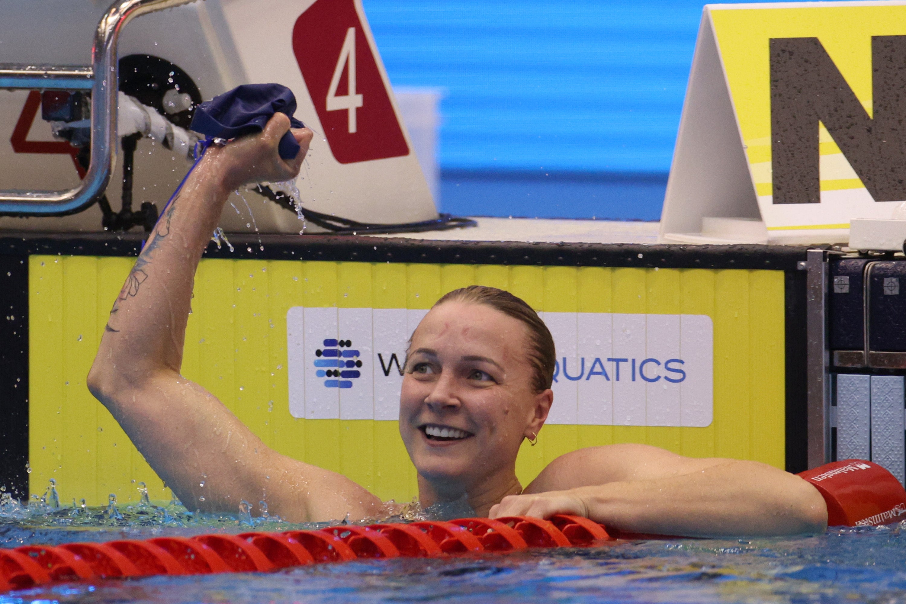 Sjostrom could celebrate beating Phelps’ record