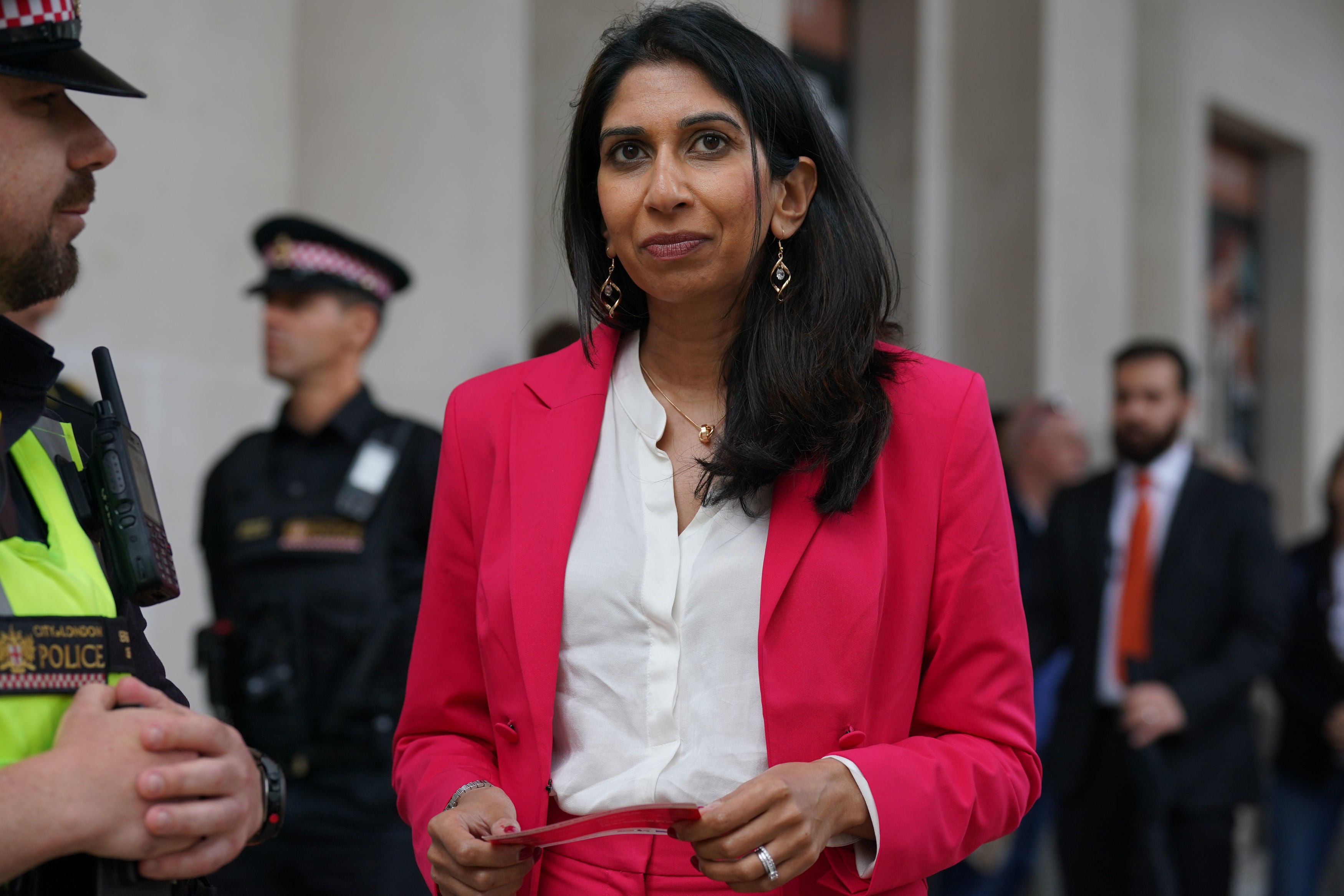 Suella Braverman has ordered an impartiality review after claiming police officers are ‘pandering to political causes’