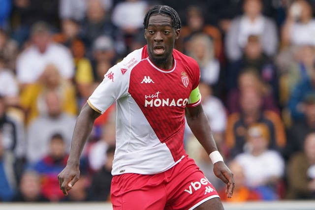 Axel Disasi is set to leave Monaco for Chelsea after the two sides agreed a fee for the France defender (Tim Goode/PA)