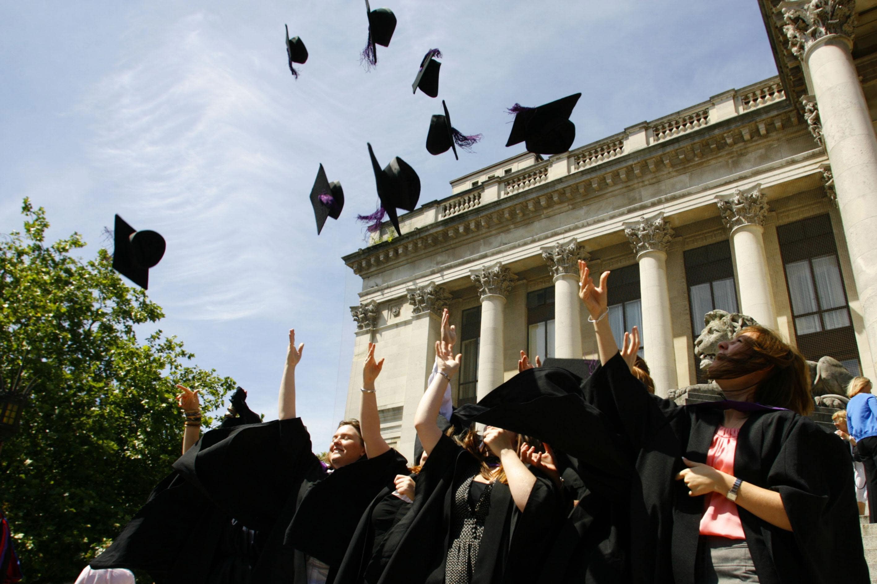 A survey found 73% of UK graduates credit going to university with enabling them to find the job they wanted (Chris Ison/PA)