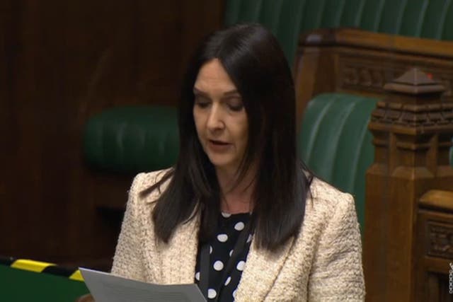 Voting in a recall petition which could force a by-election in Margaret Ferrier’s Rutherglen and Hamilton West seat closes on Monday (Parliament TV/PA)