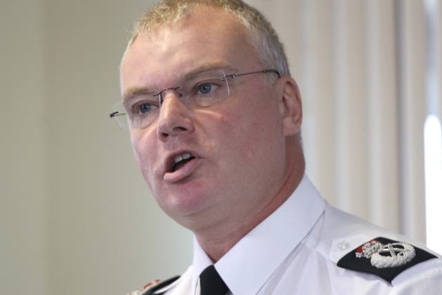 A former chief constable who told a female officer she could touch herself as they sat in a car has been indefinitely barred for serving after being found guilty of gross misconduct (PA)
