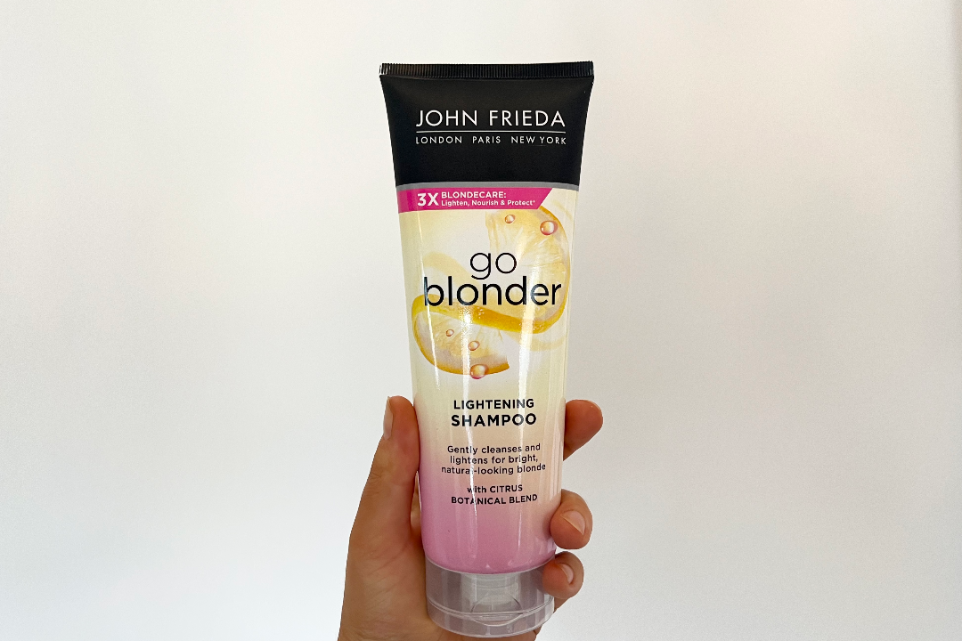 John Frieda sheer blonde go blonder lightening shampoo review