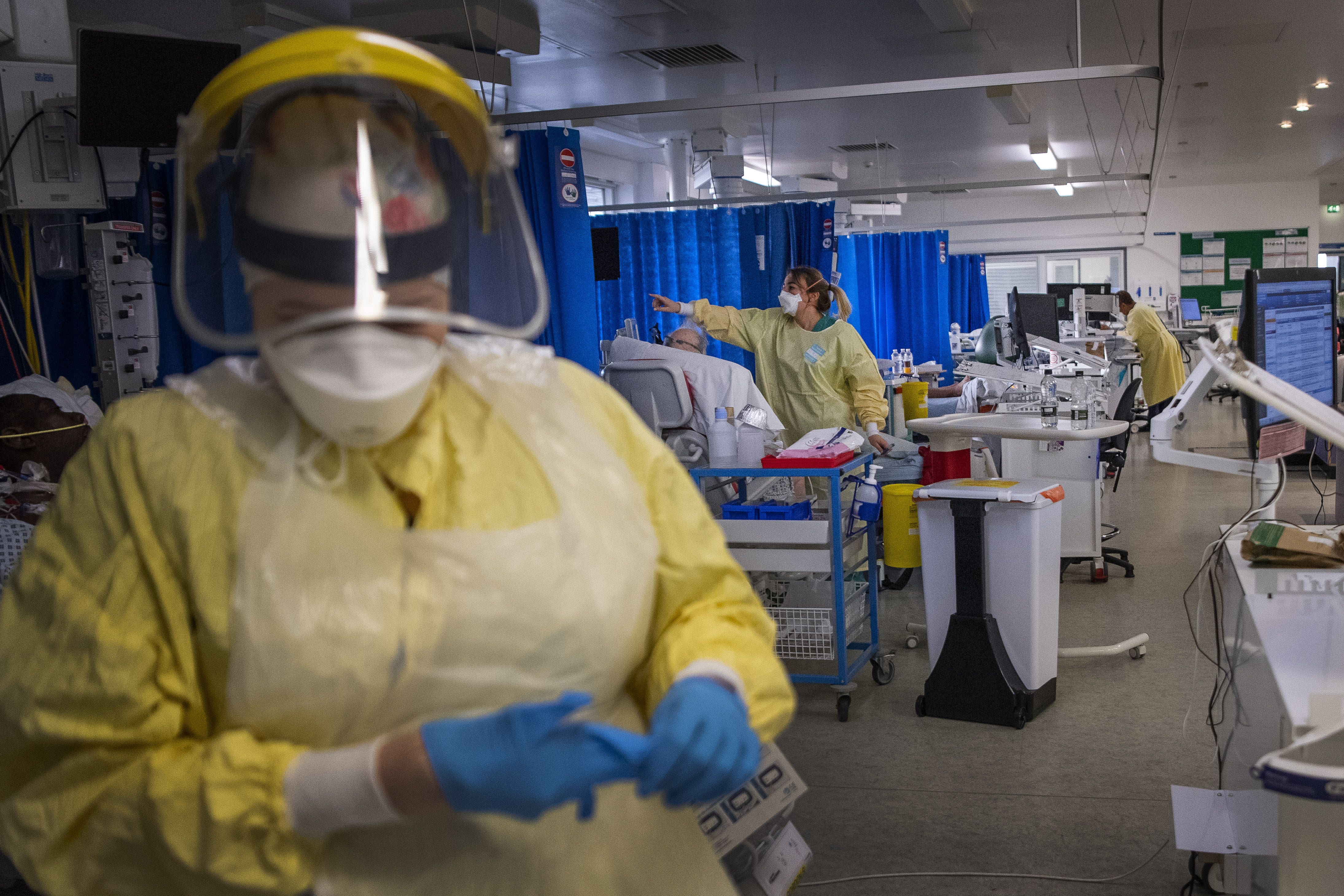 The UK ordered billions of items of PPE during the coronavirus pandemic (Victoria Jones/PA)