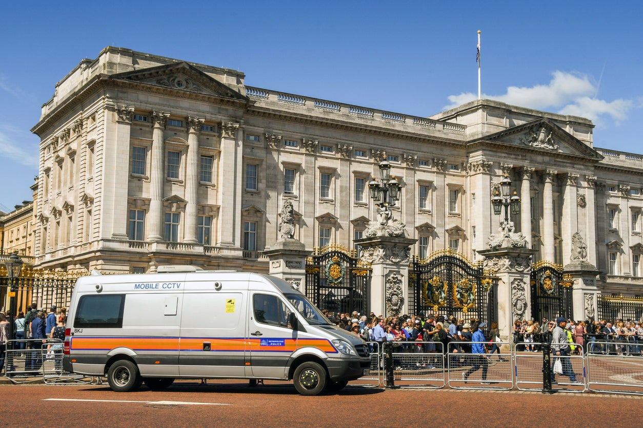 A man has been charged for trespassing after he was arrested in the grounds near Buckingham Palace