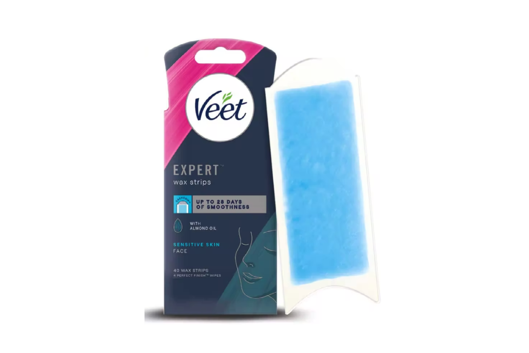 Veet expert cold wax strips face sensitive review
