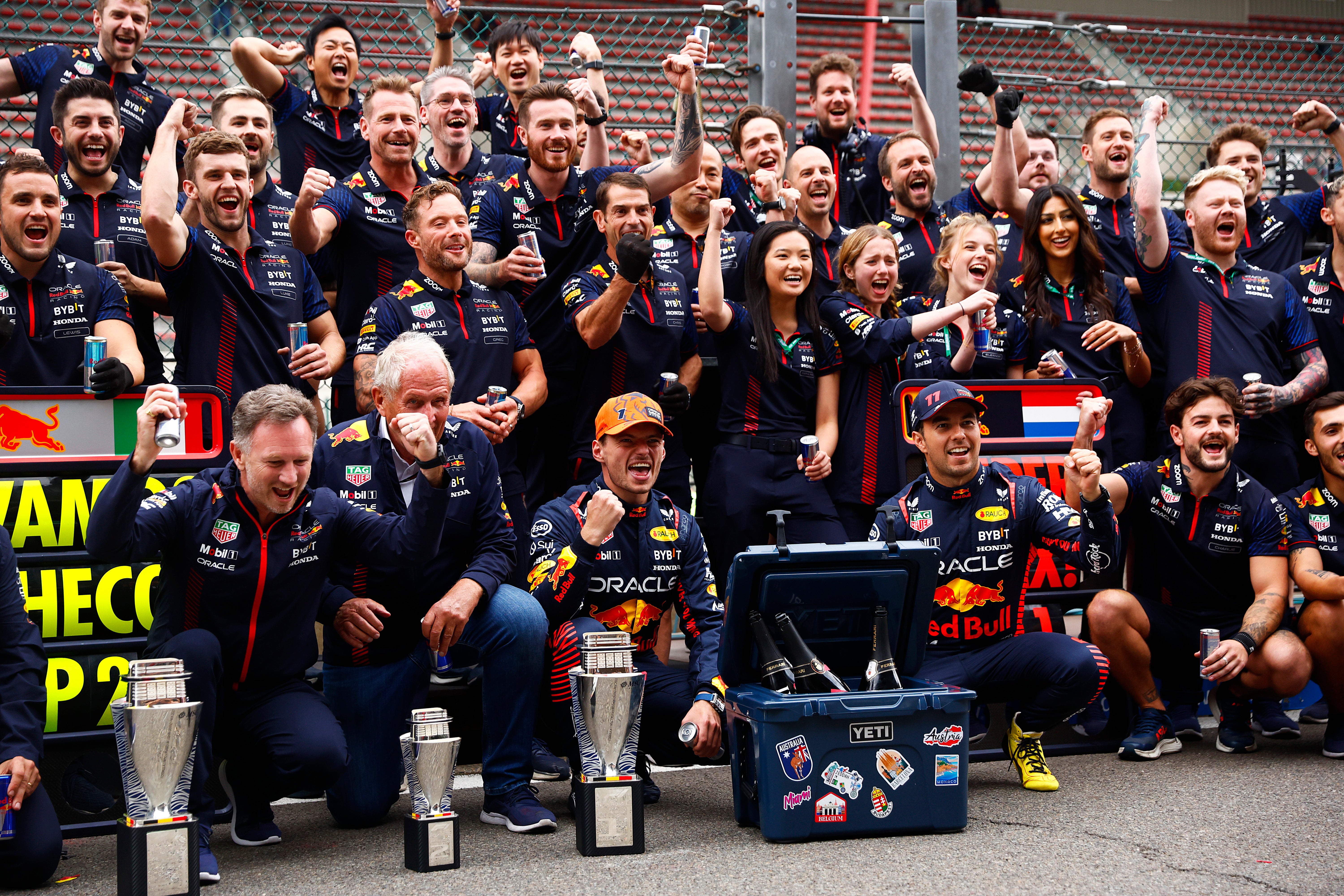 Max Verstappen and Red Bull celebrate another victory at the Belgian Grand Prix