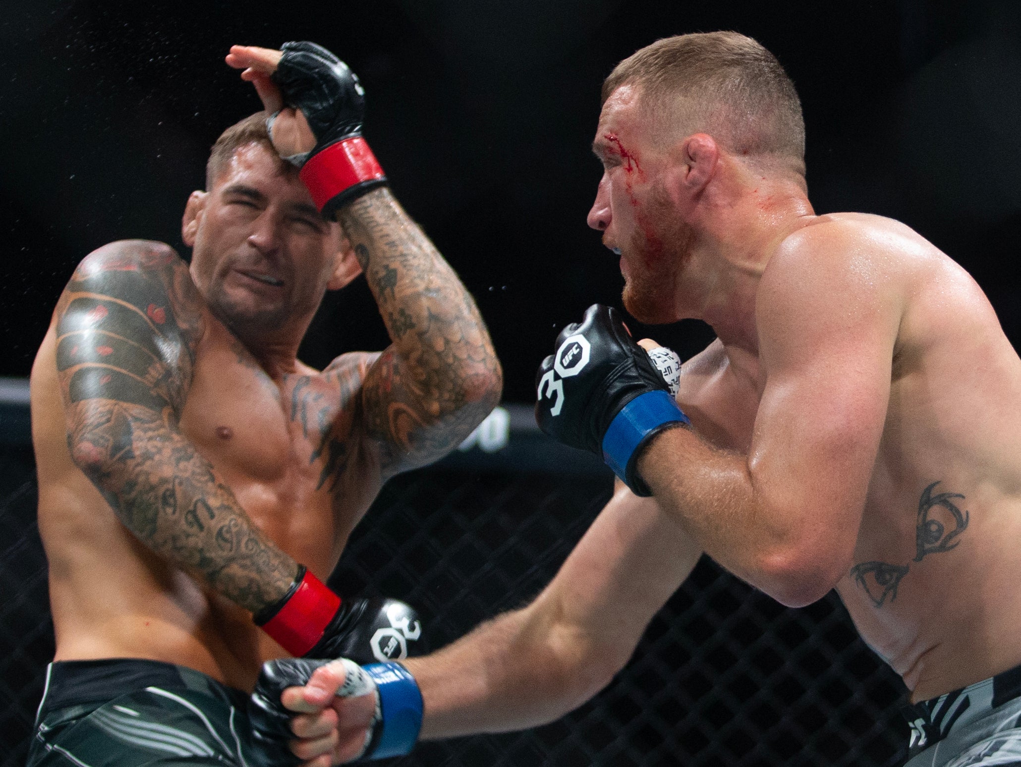 Gaethje ha vendicato una perdita del 2018 a Poirier buttandolo fuori nel 2023