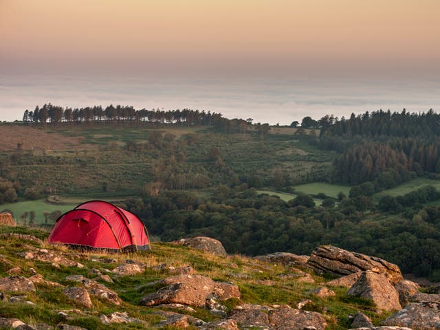 <p>A controversial ban on camping in Dartmoor has been lifted</p>