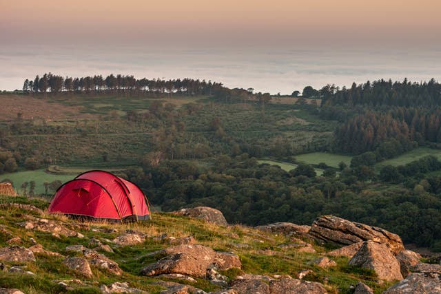 <p>A controversial ban on camping in Dartmoor has been lifted</p>