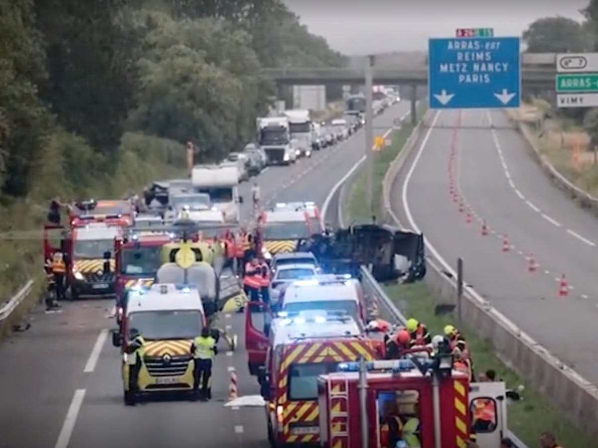 Brit mum in car with six family members among dead in France horror crash