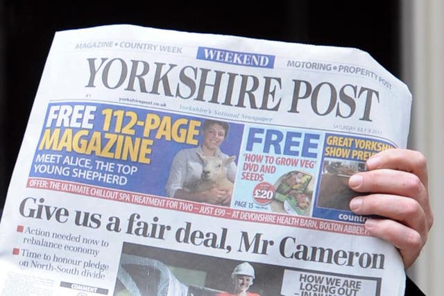 National World owns the Yorkshire Post and other publications (PA)