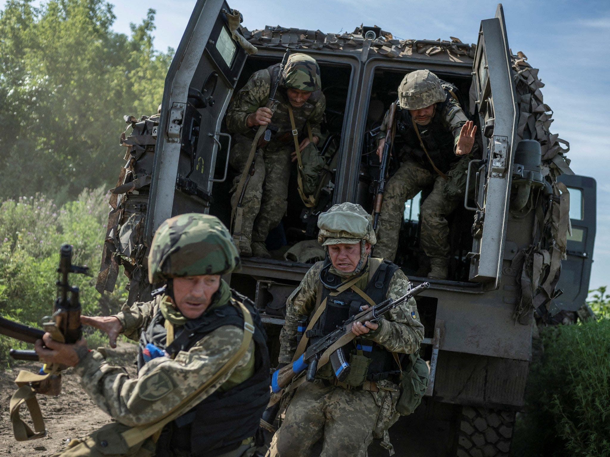 Ukraine is looking to press every advantage to help its counteroffensive