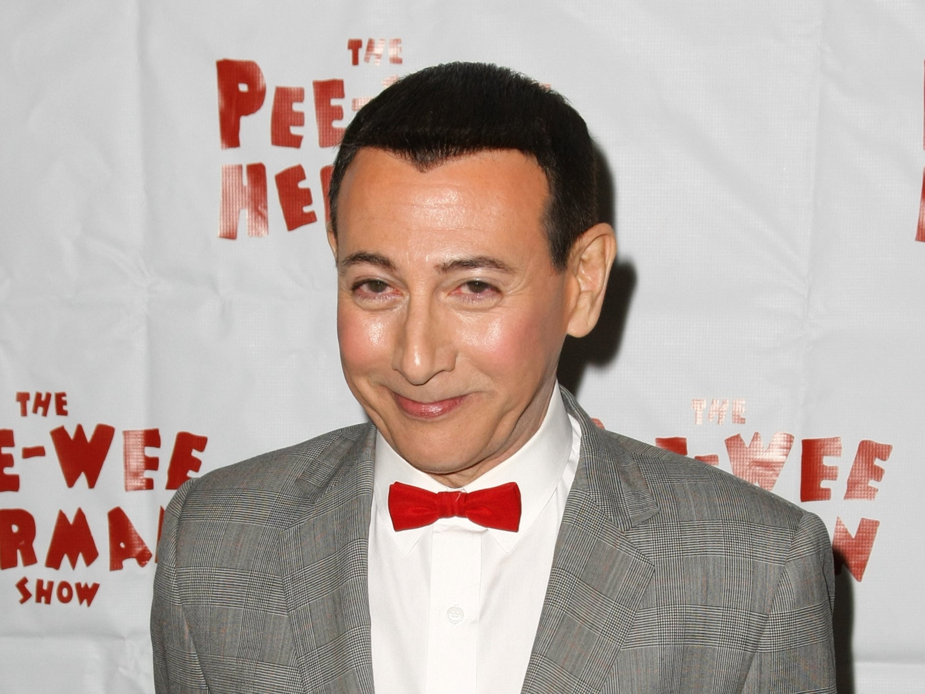 Actor Paul Ruebens in character as “Pee-Wee Herman” in 2010