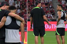 Moment Trent Alexander-Arnold told he will be Liverpool’s vice-captain