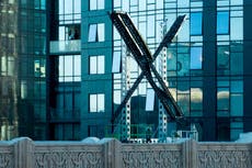 Brightly flashing 'X' sign removed from former Twitter's San Francisco headquarters