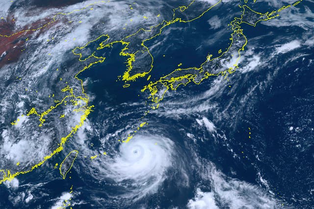 Japan Asia Typhoon