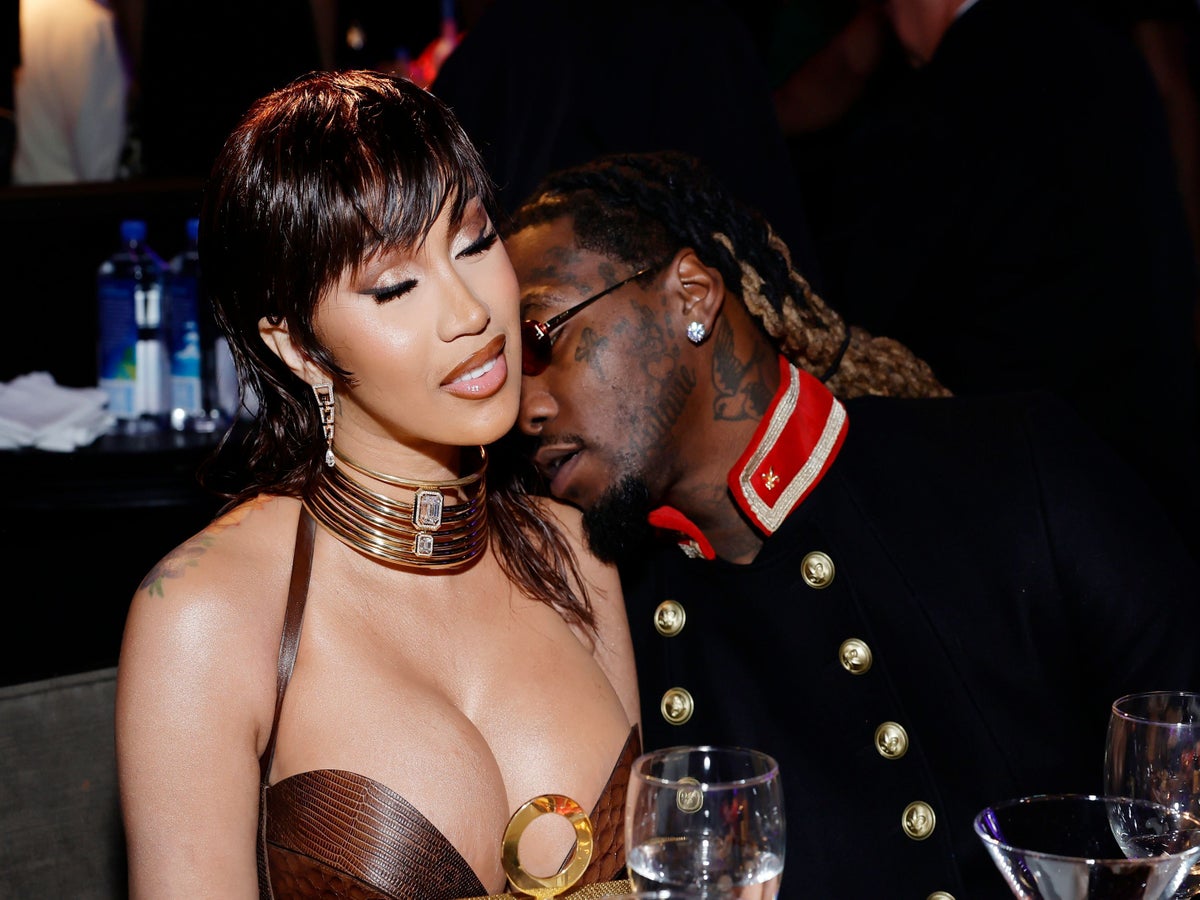 Cardi B shares raunchy video with husband Offset from VMAs bathroom | The  Independent