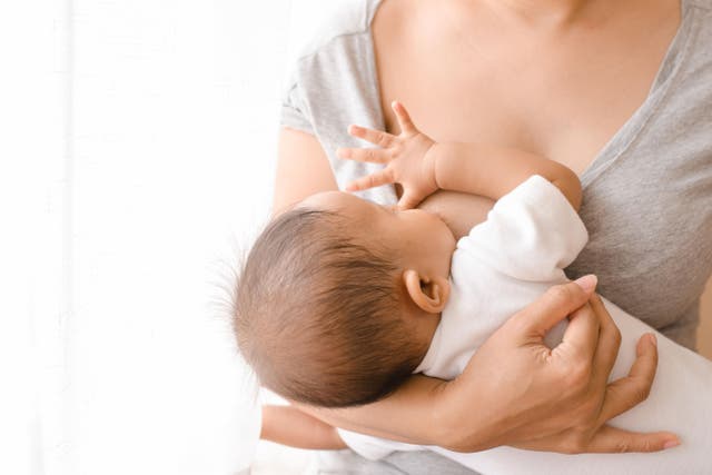 A healthy diet is always advised to breastfeeding mums (Alamy/PA)