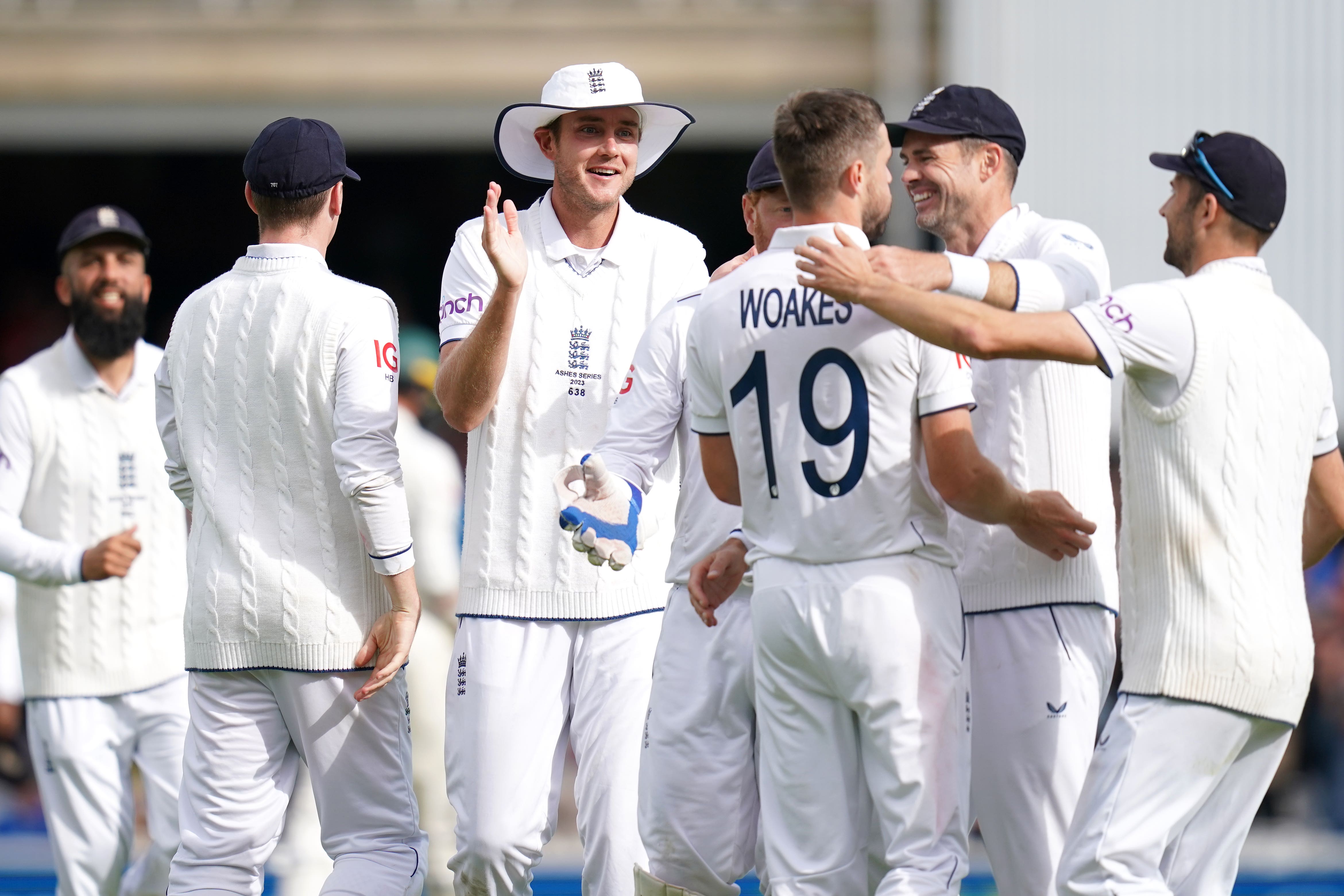 England sealed a 2-2 Ashes series draw on Monday (John Walton/PA)