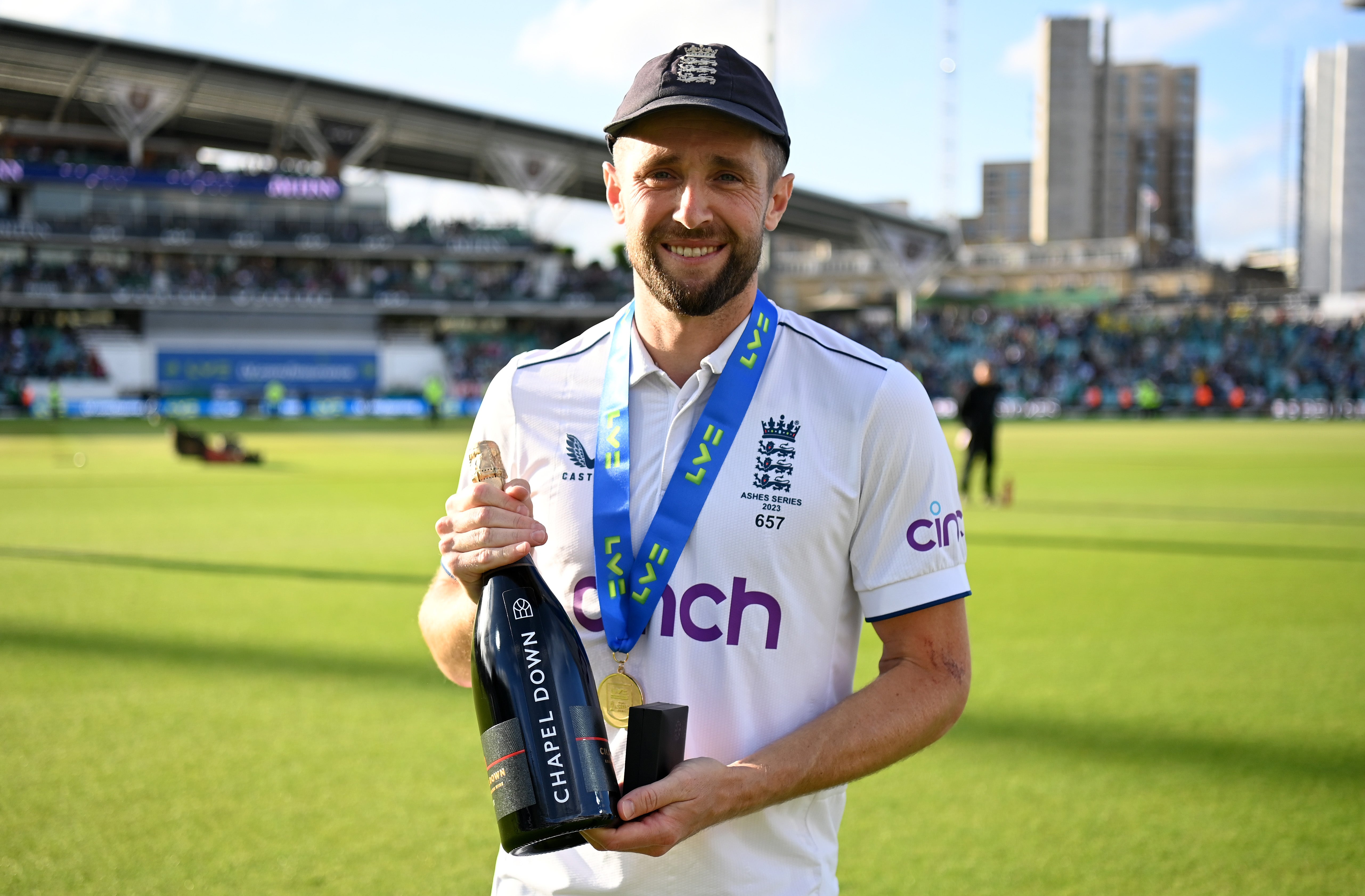 Woakes was named England player of the series after the conclusion of the Ashes