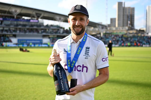 <p>Woakes was named England player of the series after the conclusion of the Ashes</p>