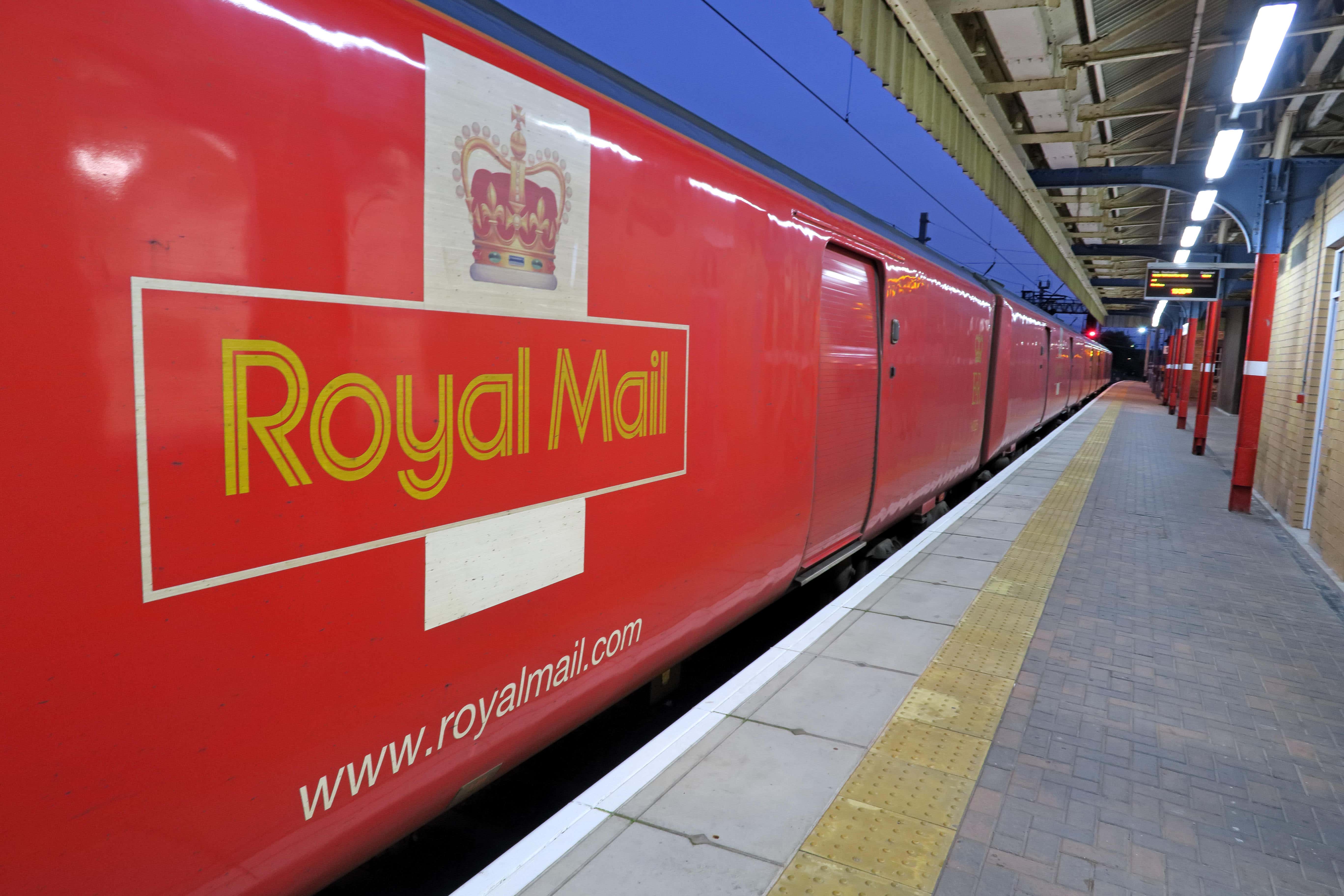 Police were called to reports that two men had gained access to a Royal Mail train at Lockerbie (Alamy/PA)