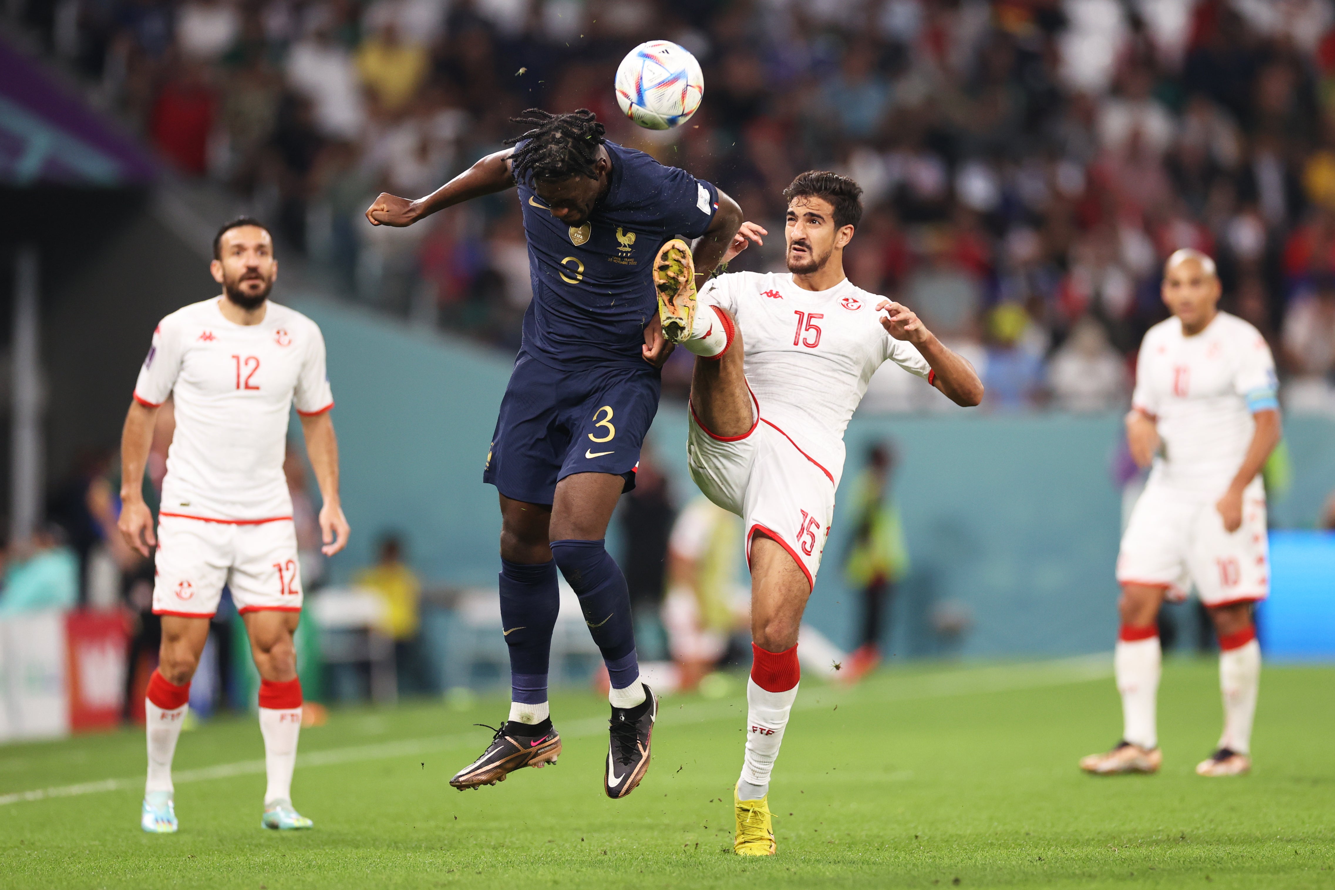 The 25-year-old featured for France in the Qatar World Cup