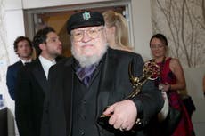 Fans are obsessed with George RR Martin’s pink Barbie outfit