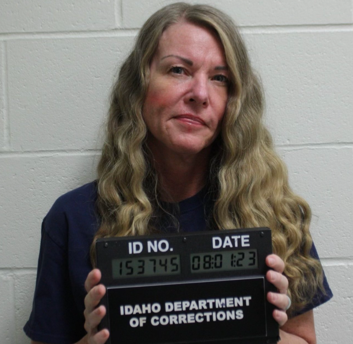 Lori Vallow is seen in a mug shot taken after her sentencing in Idaho