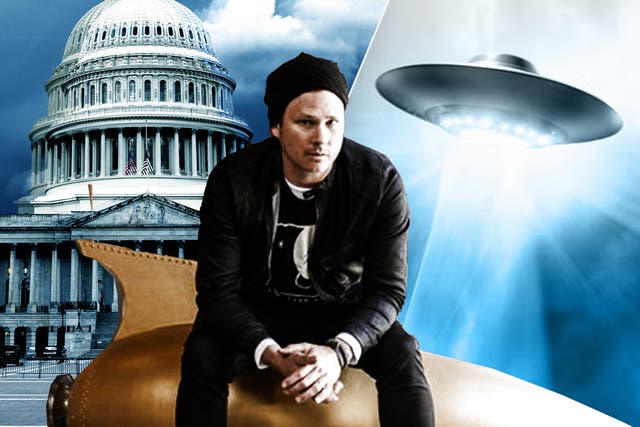 <p>Tom DeLonge, 47, leapt from Blink-182 fame to UFO research, proving instrumental in the release of gripping footage </p>