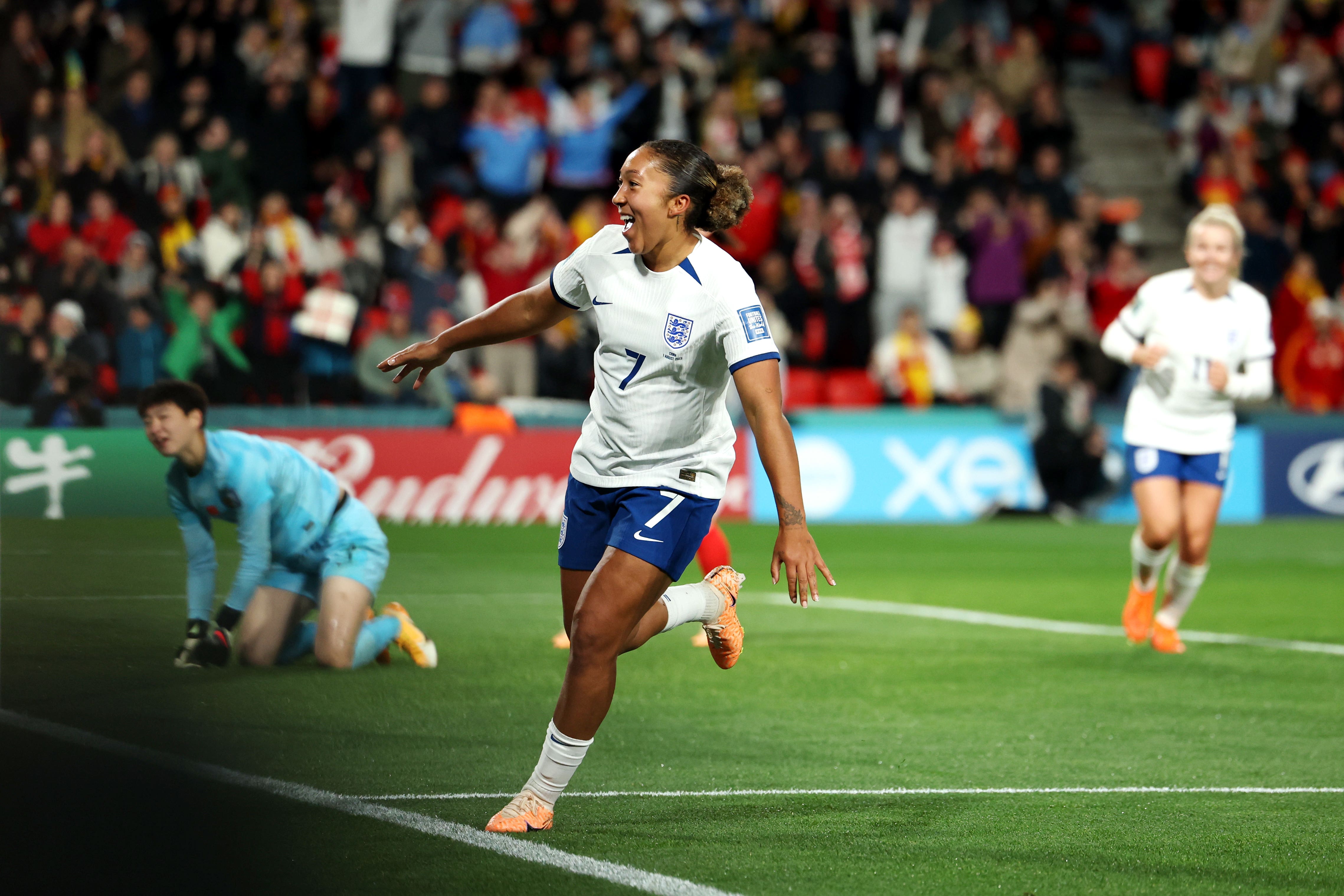 James lit up the World Cup before blotting her copybook with a stamp during the round of 16