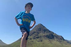 Boy, six, who wants to conquer Everest takes on National Three Peaks Challenge