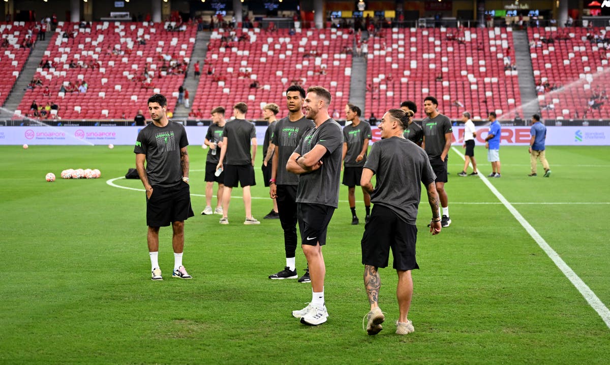 Liverpool vs Bayern Munich LIVE: Dominik Szoboszlai and Alexis Mac Allister start in pre-season clash