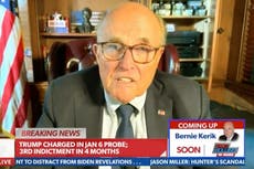 ‘Co-conspirator 1’ Rudy Giuliani flips out saying Jack Smith should be indicted for indicting Trump