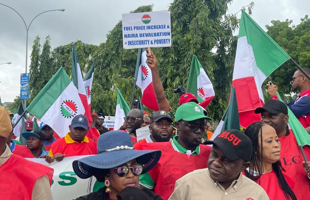 Nigeria Economy Hardship Protest