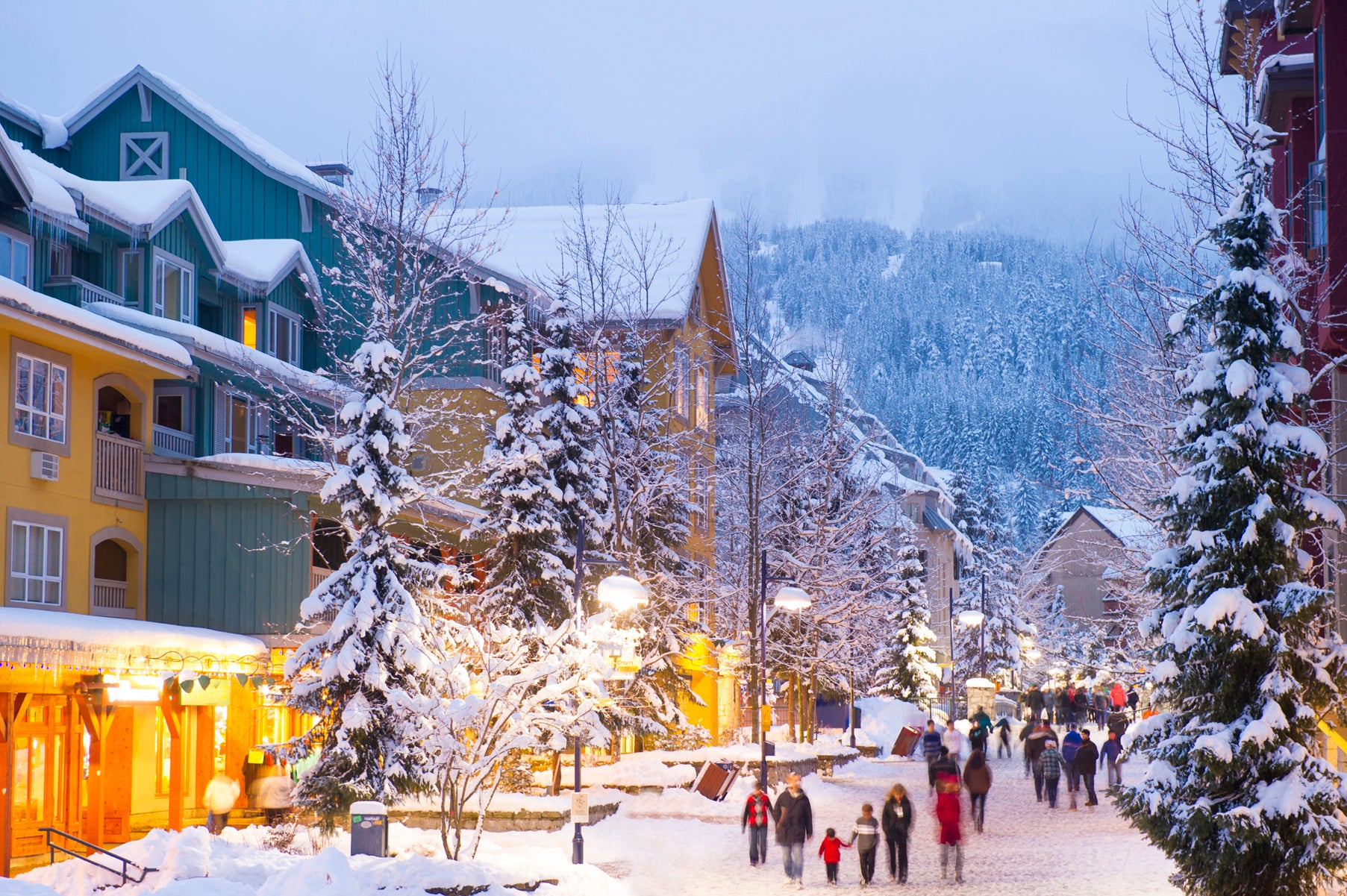 Whistler is one of North America’s most popular ski resorts