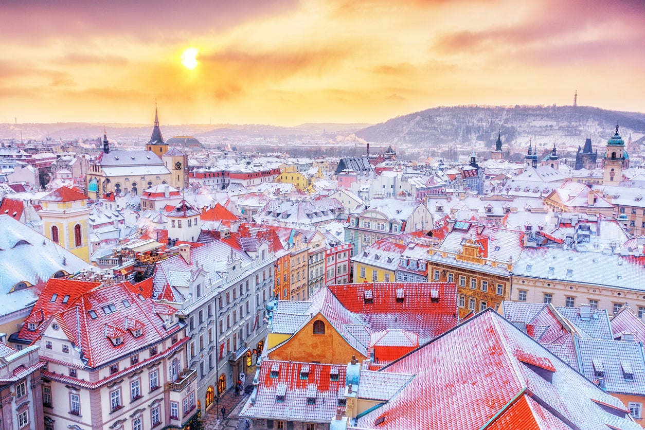Prague fully embraces the festive period