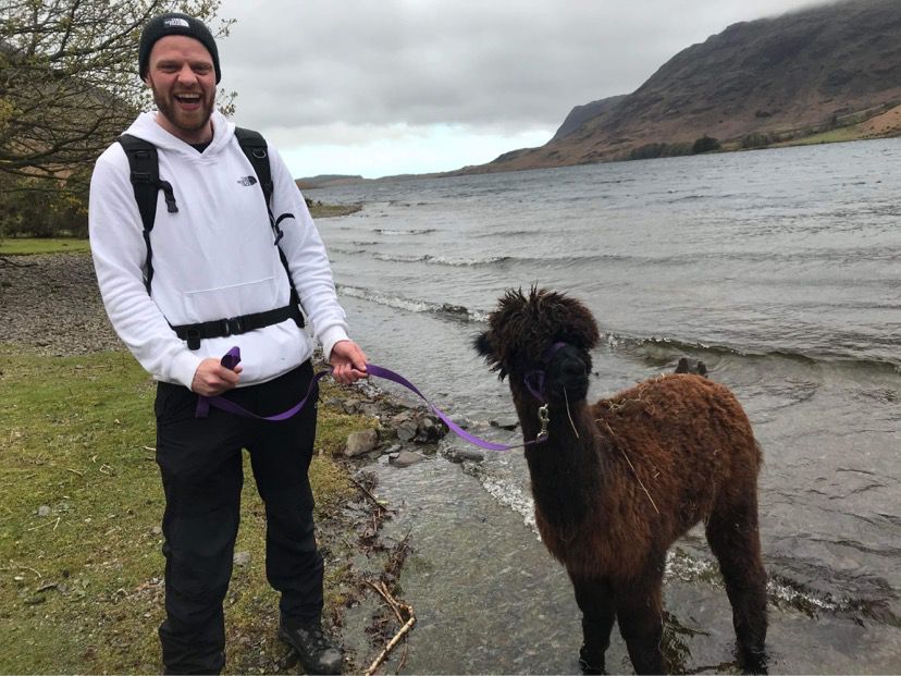 The 29-year-old, from Yorkshire, is an experienced hiker