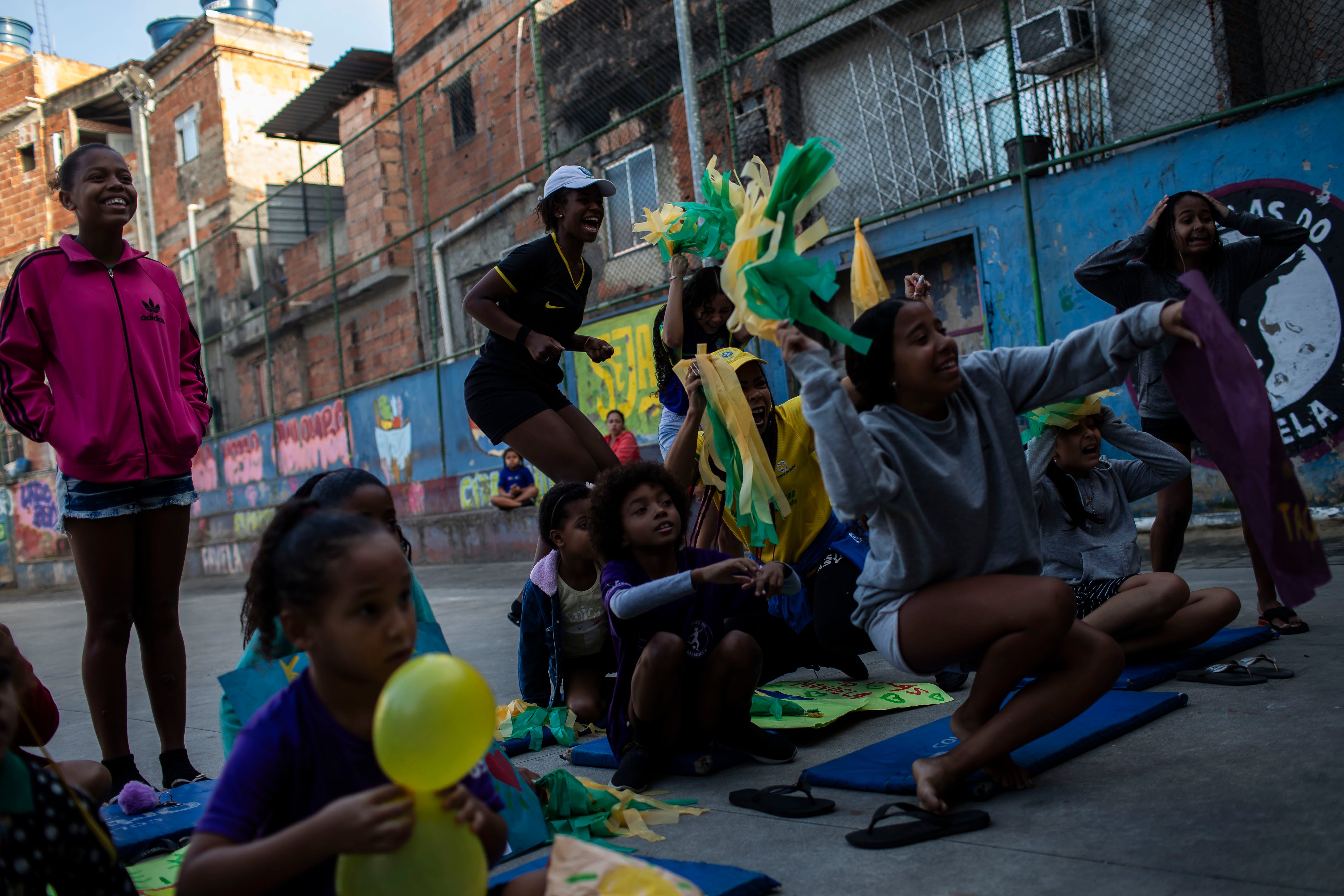 APTOPIX Brazil WWCup Fans Soccer