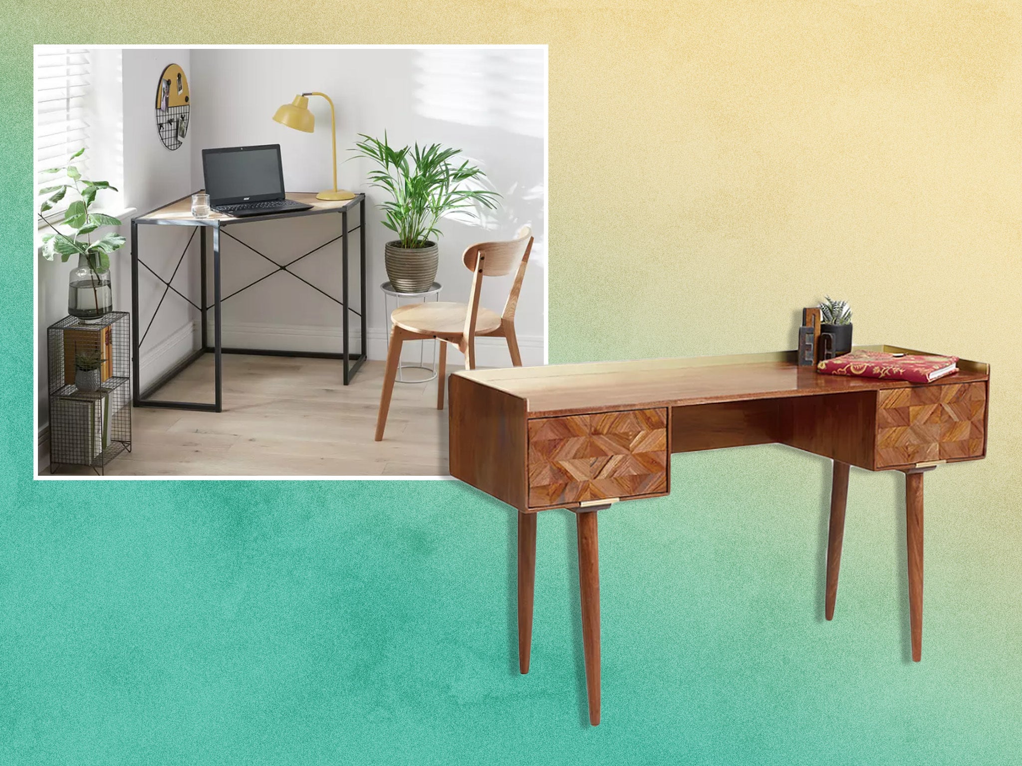 Finding the right desk, whether you’re setting it up in the bedroom, corner of the living room, or dedicated study space, can be a tall order