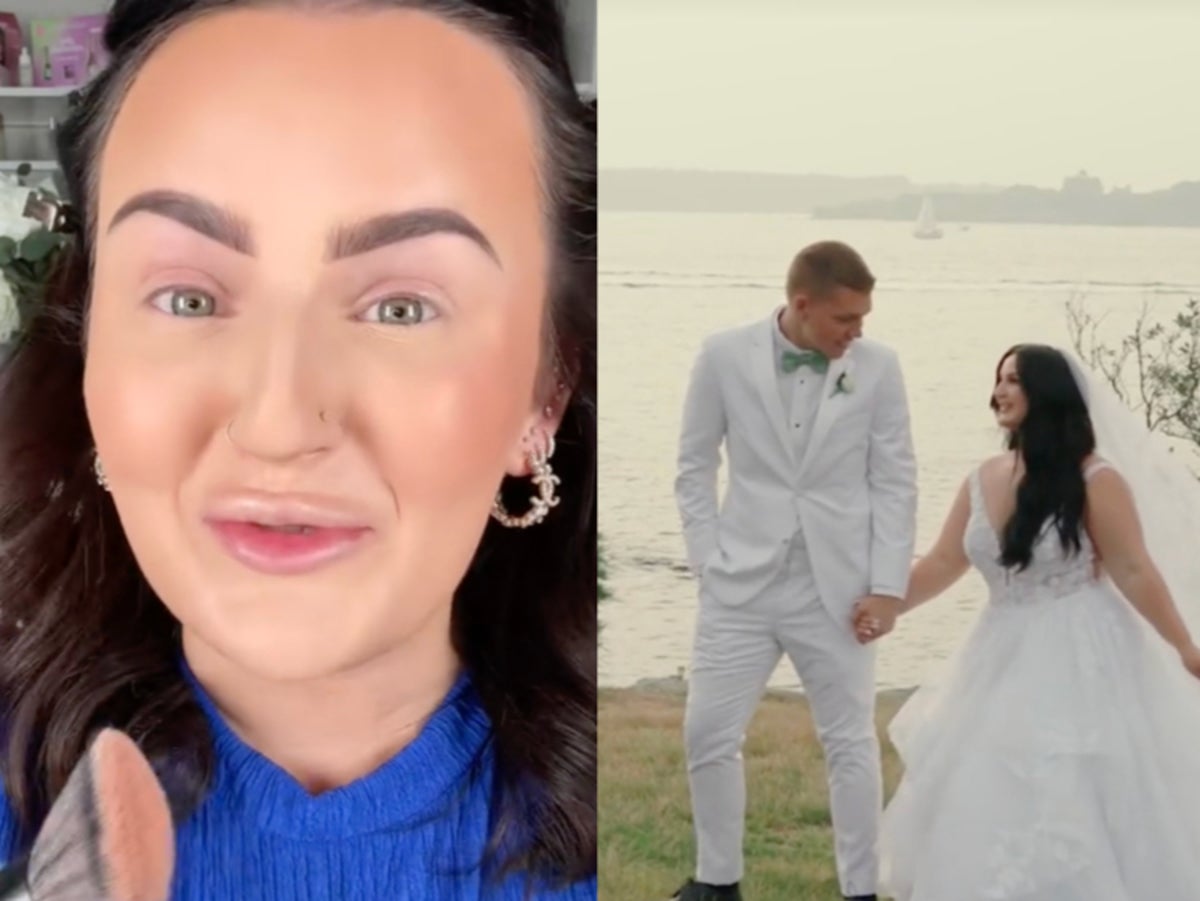 Influencer Mikayla Nogueira addresses rumours her wedding was sponsored |  The Independent