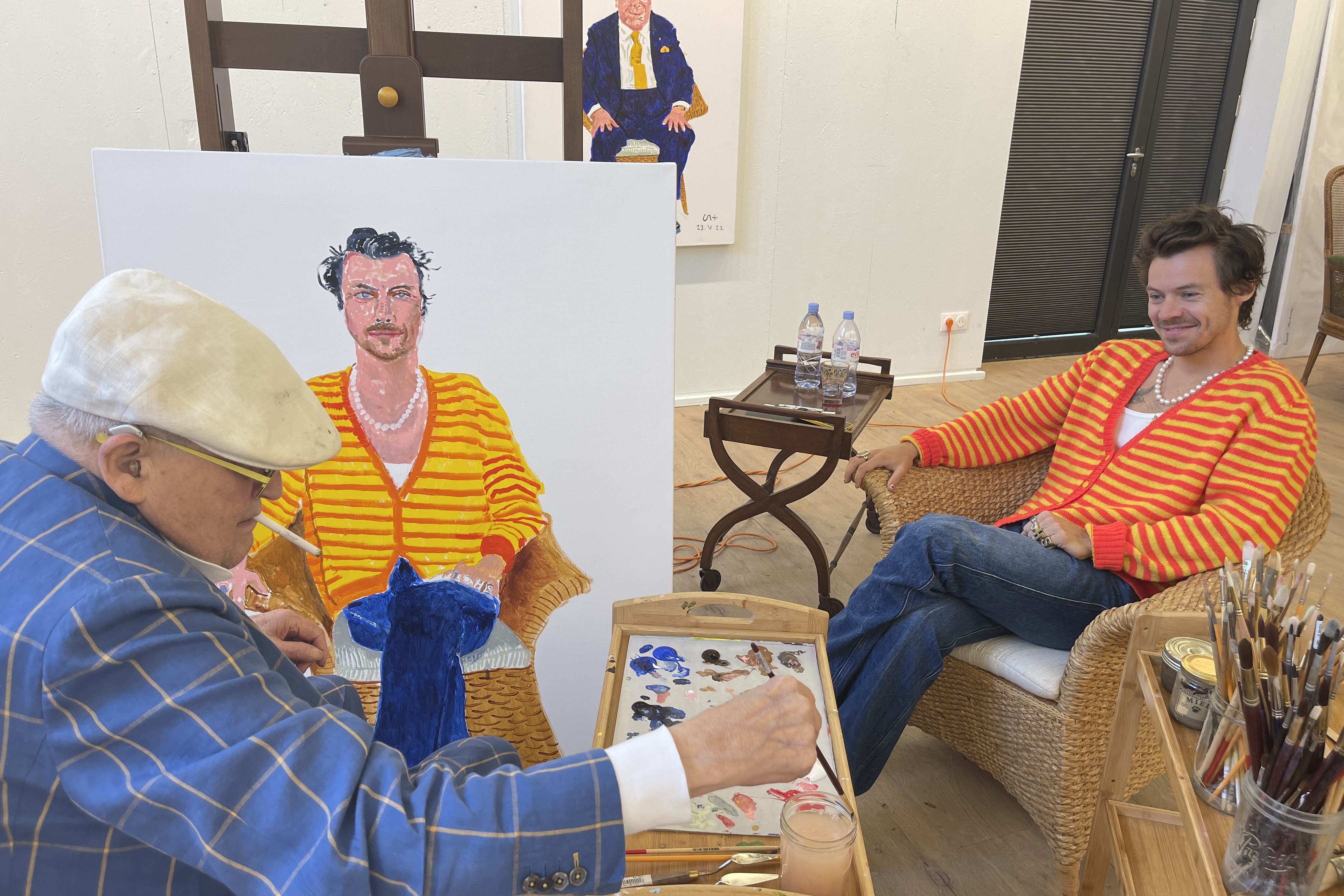 David Hockney's Harry Styles painting to go on show at National Portrait Gallery - Vimarsana News