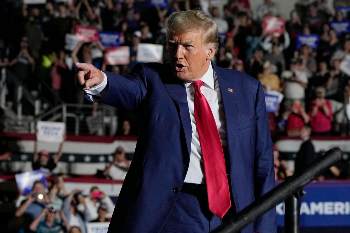 Trump promises revenge on ‘Crooked Joe Biden’ for ‘concocted’ criminal charges with 2024 victory